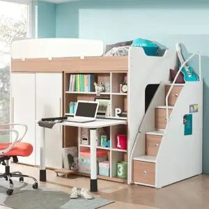 [신세계라이브쇼핑]버터 벙커침대 수납계단형 F세트 MD5279 (수도권무배)