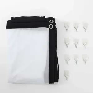 이동식빔스크린 캠핑용 프로젝터 240x180cm프로젝트 야외용 휴대용 가정용 이동형 포터블