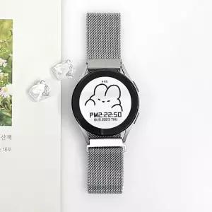 엔터콘 갤럭시워치 6 5 4 메탈 밀레니즈 루프 호환 갤럭시워치스트랩