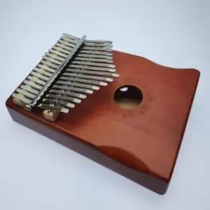 17음계 손가락피아노 마호가니 칼림바 미니하프 17 엄지 악기칼림바17 휴대용 취미 칼람바