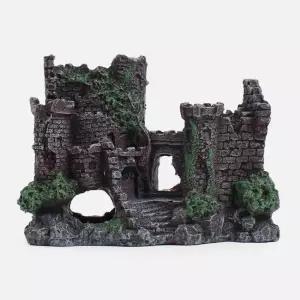 수족관 성벽 장식 레드 거북이수조꾸미기 팔루다리움만들기팔루다리만들기 이수조 수조품 비바리만들기 수