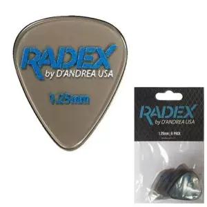 6개 악기 pdt422 기타피크 1.25mm 어쿠스틱피크 용피크 소품 연주용 연습 통피크