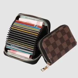 체크무늬 동전 명함 카드지갑 카드동전지갑 동전지갑 여성동전지갑 여성카드기갑