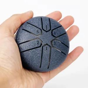 손드럼 미니 스틸 핸드팬 레인 텅드럼 입문용 악기 연주 어쳐 가락