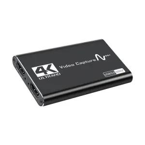 HDMI 비디오 오디오 캡쳐카드 4K 보드 1080p 60Hz영상 사진 장비 편집 USB 동글