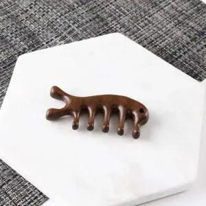 [셀러에이드]두피 지압 마사지 우드 괄사 얼굴 승모근 릴렉스 리프팅 다리