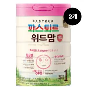 파스퇴르 위드맘 제왕 분유 1단계 750g 2개