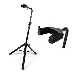 오토락 통기타스탠드 액세서리 스텐기타받침 높이조절 높이 접이식거치대 접이식대 받침대