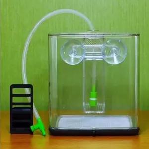 탈부착이 쉬운 화통산란장 물고기산 물고기통 열대어통 플라스틱통 투명통