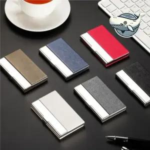 세련된 메탈 명함 보관함 다용도 출장 회사원 자개명함케이스 명품명함케이스 명함케이스