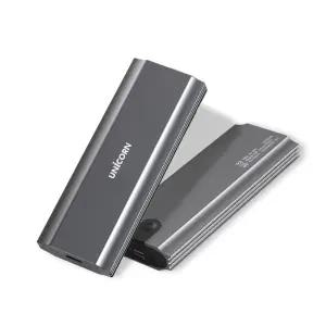 유니콘 NVMe SATA M.2 SSD 듀얼외장케이스 SM-700D외부저장하드 저장소 휴대용 용데이타소 데이터소