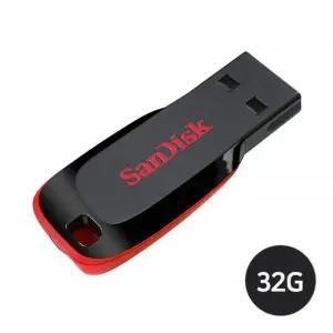 샌디스크 usb2.0 CZ50 32G휴대용USB 용메모리 데이터전송 보관 사진USB 저장USB USB 장치 이동식 이동식USB