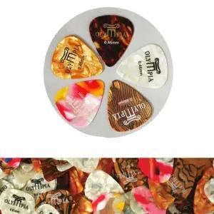 일렉기타피크 Cjf187 봉지(100개) 0.46mm 악기소품 연주용 연습 액세서리 디자인 용피크 악세사리