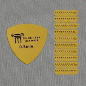 봉지(100개) 0.5mm 통기타피크 Cjf125 액세사리기타소품 연주용 연습 세서리 디자인 기타용 악세