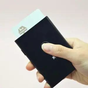 슬라이딩 자동 명함케이스 명함지갑 명함보관 명함케이스 슬라이딩명함케이스 명함집