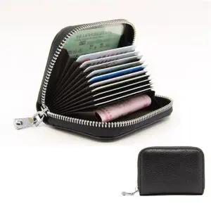 미니사이즈 대용량 수납 명함 카드지갑 소가죽 12칸 여성카드지갑 남자카드지갑