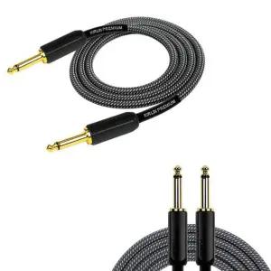 잭선 Cjf50 일렉기타케이블 CA 3m 라인 스피커 앰프 태레오 공연 악기 음향 사운드 오디오