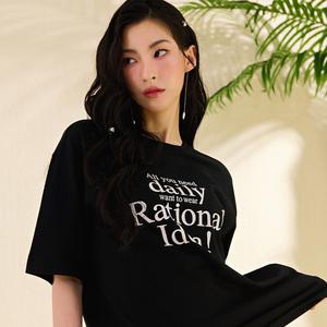 [체이스컬트] [3color] 여자 코튼 반팔 티셔츠