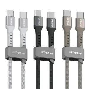 [어반어스] C타입 60W CtoC 초고속 충전 케이블 3개구성