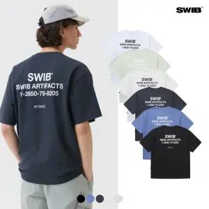 [택가 39000원][스위브]유니) C/P 분또 시그니쳐 로고 반팔티 (레귤러핏)(LSBMCTR701M)