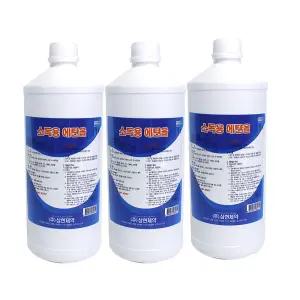 삼현제약 소독용 에탄올 1리터-3개
