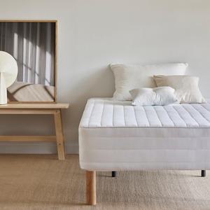 한샘 노뜨 일체형침대 포켓스프링 화이트 SS