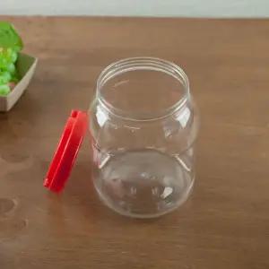 3리터 광구 페트병/된장 고추장 양념 젓갈 과일잼 장아찌 김치 소금 가루 분말 통 플라스틱 포장 용기