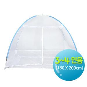 모기장 원터치모기장 3-4인용 방충망