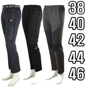 빅사이즈 봄가을 여름 남자 작업복 바지 등산 작업바지 아웃도어 등산복 하의 스판 무지 트레이닝복 골프