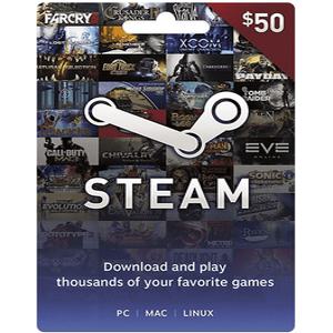 스팀 월렛 미국 50달러 50USD 기프트 카드 코드