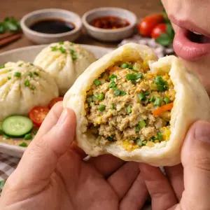 박지연의 가창 옛날찐빵손만두 - 왕만두 48개 푸짐한 간식용 추천/ “육즙 가득, 한입에 터지는 풍미”