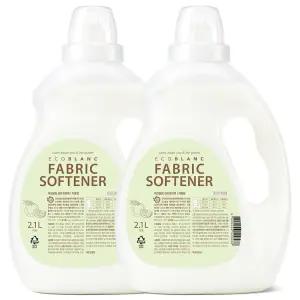 에코블랑 유아섬유유연제 자몽향 2.1L 2개