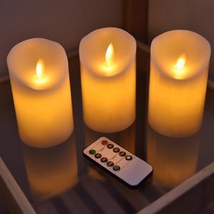 건전지 포함 LED흔들리는 양초 가짜 전자초 촛불 무드등