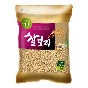 [현대농산]국산 찰보리 5kg