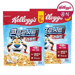 [켈로그]시리얼 콘푸로스트 라이트슈거 530gx2개