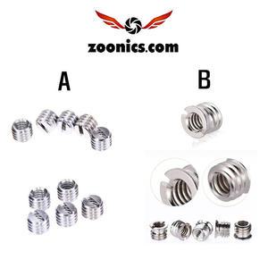 주닉스 삼각대마운트 3/8 to 1/4 변환너트 삼각대나사 컨버터