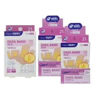 대일밴드 혼합 21매 x 12갑/일회용 반창고 상처 구급함 1회용