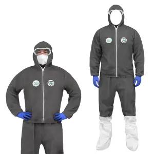 일회용 투피스 작업복 방진복 부직포 보호복 방역 방제 산업 분진 도장복