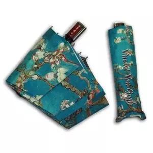 아트박스 헬로레인캣츠 고흐_아몬드나무 3단완전자동 우산