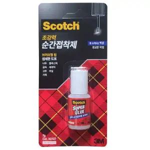 3M 강력 본드 순간 접착제 브러쉬 액상형 AD127