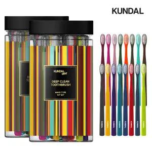 쿤달 탄력 이중미세모 칫솔 16개입 X 2개