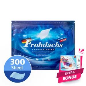 시트형 종이세제 세탁세제 300매+컬러그랩 이염방지시트 120매