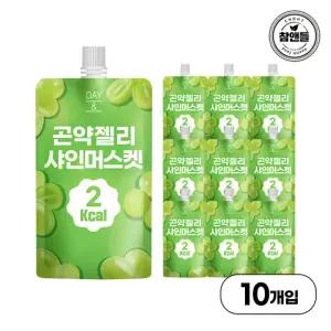 [참앤들황토농원]데이앤 샤인머스켓 곤약젤리 150g 10포 1박스