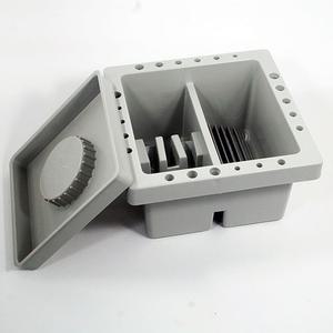 [열린화방]이가박 사각물통(소)/수채화/파렛트/미술학습용품/붓