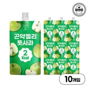 데이앤 곤약젤리 풋사과 150g 10포 1박스