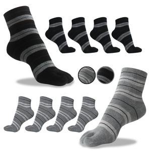 하니니스토어 남자 10켤레 발가락양말 배색슬림라인 중목 단목 여름 땀흡습 무좀예방 통풍 양말