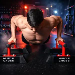 머슬크로스 플란체바 페럴렛바 맨몸운동 팔굽혀펴기 기구 푸쉬업바