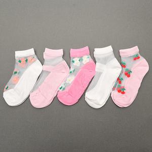 블라썸 5켤레 국산 아동 망사 시스루 양말 세트 유아 아기 남아 여아 어린이 키즈 초등 학생 주니어