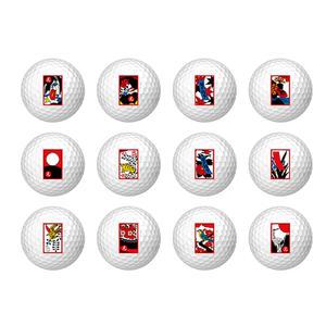 볼빅 VS4 화투 골프공 12구, 화이트, 1개