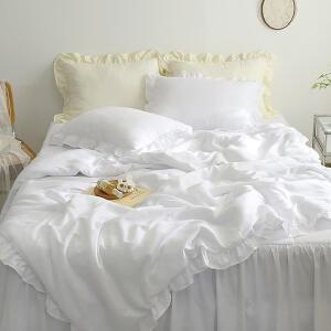 클리티룸 달콤 프릴 차렵이불, SS, 생크림